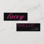 noir nommé de roses indien du carte de visite (Devant / Derrière)