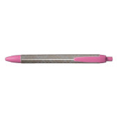 Noir Nuances de stylo Motif rose (Dos)