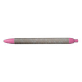 Noir Nuances de stylo Motif rose (Devant)