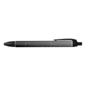 NOIR OMBRE promotion entreprise monogrammed stylo (Haut)