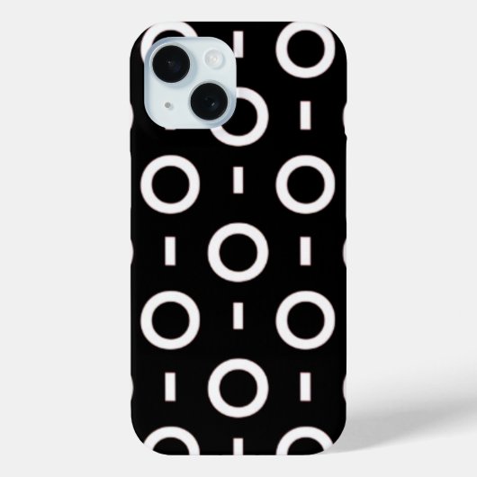 Noir Orbit Case-Mate iPhone Case (Achterkant)