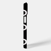 Noir Orbit Case-Mate iPhone Case (Achterkant / Rechts)