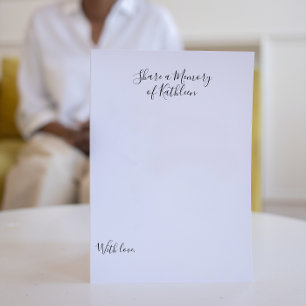 Noir Partager une carte mémoire Nom personnalisé F