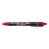Noir Piano Forest stylo champignon rouge (Bas)