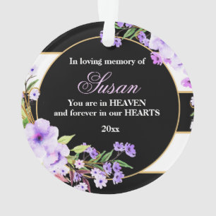 Noir pourpre commémoratif d'ornement de Noël