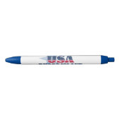 Noir Rhode Island un stylo à icône américain (Devant)