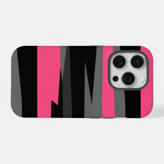 Noir rose et gris (Verso Horizontal)