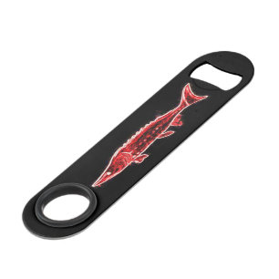 noir rouge d'esturgeon
