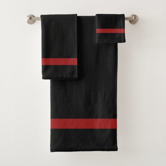 Noir + Rouge foncé (En situation)