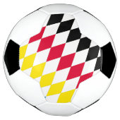 Noir rouge jaune Bavaria Motif Drapeau Diamant (Tourné)