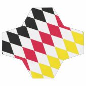 Noir rouge jaune Bavaria Motif Drapeau Diamant (Plat)