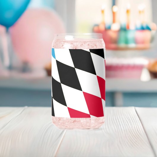 Noir rouge jaune Bavaria Motif Drapeau Diamant (Insitu (Baby Shower))