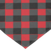 Noir Rouge Plaid Nappe Chèque (Angle)