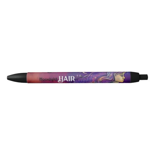 Noir Salan de cheveux clair de lune et stylo Spa (Devant)