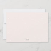 noir script heureux carte de vacances de noël (Dos)