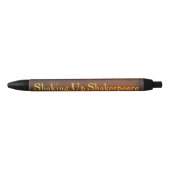 Noir Secouer le stylo Shakespeare (Devant)