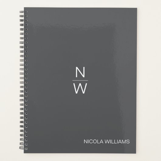 Noir simple et moderne professionnel (Devant)