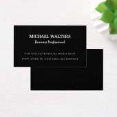 Noir simple | Moderne (Bureau)