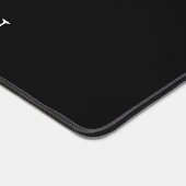 Noir sophistiqué avec Élégant Monogramme D Personn (Coin)