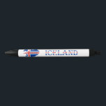 Noir Souvenir de stylo de l'Islande<br><div class="desc">N'a pas le temps pour acheter des souvenirs quand vous étiez en Islande ? Aucun problème ! Ce stylo de souvenir est la solution idéale.</div>