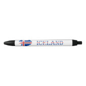 Noir Souvenir de stylo de l'Islande (Devant)