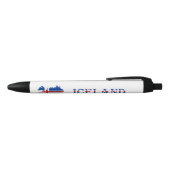Noir Souvenir de stylo de l'Islande (Haut)