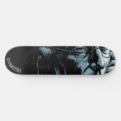 Noir spionagekunst uit de koude oorlog skateboard (Horizontaal)