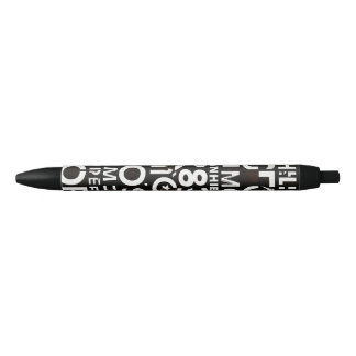 Noir stylo