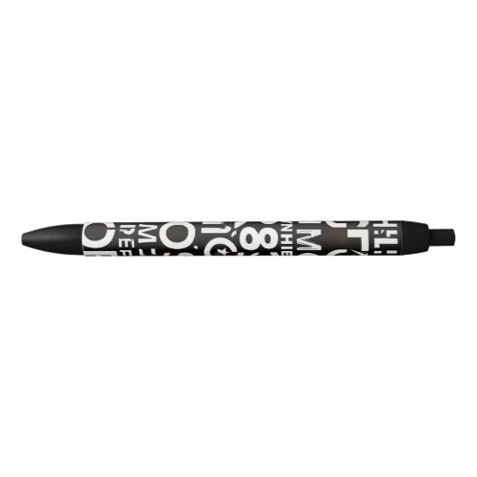 Noir stylo (Devant)