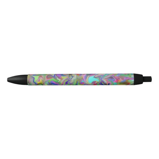 Noir Stylo à balayage aléatoire (Devant)