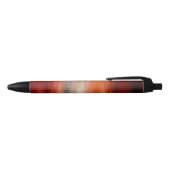 Noir Stylo à bandes orange (Haut)