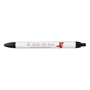 Noir Stylo à bille avec Stilettos !