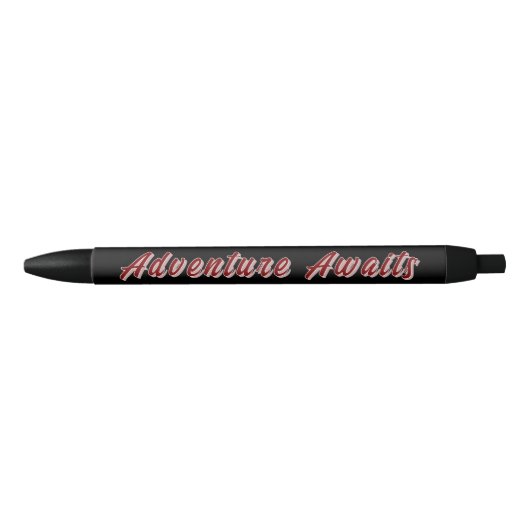 Noir Stylo à bille d'Adventure (Devant)