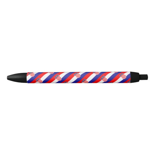 Noir Stylo à bille de Croatie (Devant)