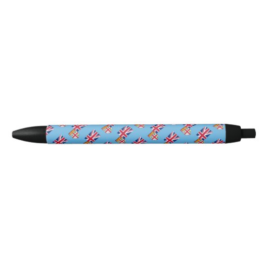 Noir Stylo à bille de Fidji (Devant)