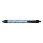 Noir Stylo à bille de Fidji (Dos)