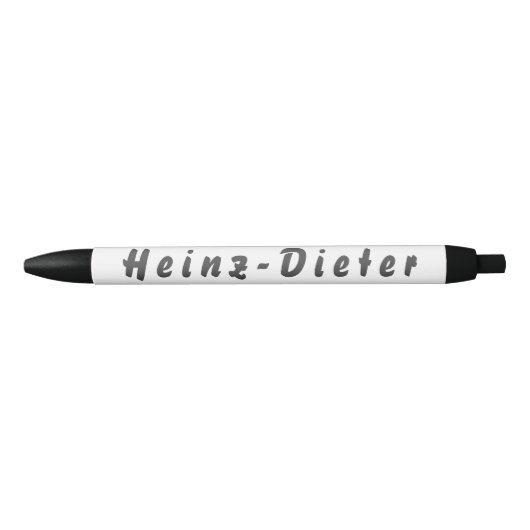 Noir Stylo à bille de Heinz-Dieter (Devant)