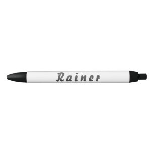 Noir Stylo à bille de Rainer