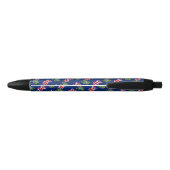 Noir Stylo à bille des îles Pitcairn (Dos)