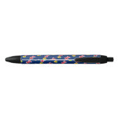 Noir Stylo à bille des îles Turques et Caïques (Dos)