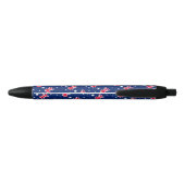 Noir Stylo à bille du drapeau australien (Dos)