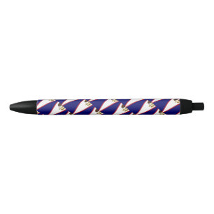 Noir Stylo à bille du drapeau des Samoa américaines