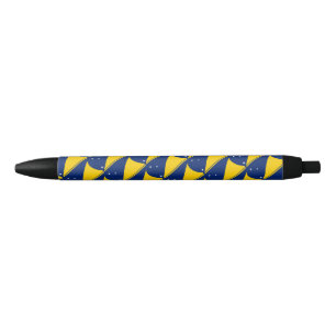 Noir Stylo à bille du drapeau des Tokélaou