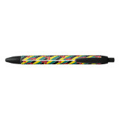 Noir Stylo à bille du drapeau du Mozambique (Dos)