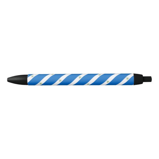 Noir Stylo à bille du Nicaragua (Devant)