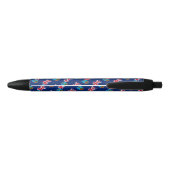 Noir Stylo à bille du pavillon Montserrat (Dos)