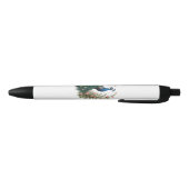 Noir Stylo à bille Elegance Peacock (Bas)