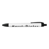 Noir Stylo à bille Horst-Dieter (Haut)