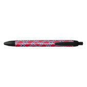Noir Stylo à bille norvégien (Dos)