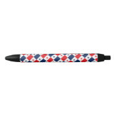 Noir Stylo à bille Panama (Devant)